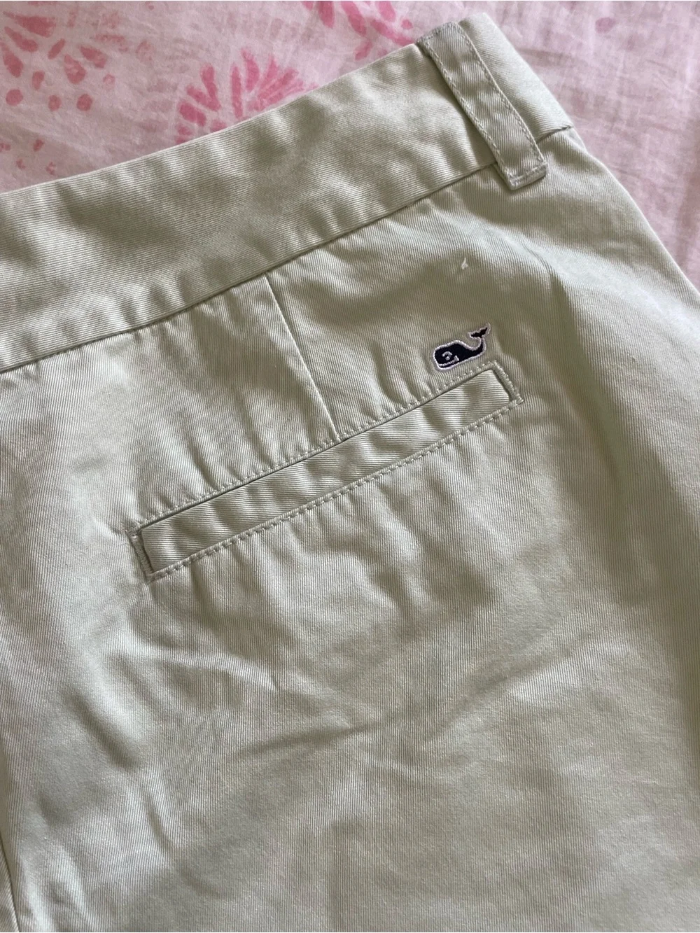Vineyard Vines Pale Green Cotton Shorts